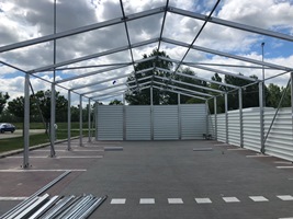 Raktársátor 10 méter széles-35